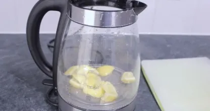 Aus diesem Grund solltest du ab und zu Zitronenscheiben in den Wasserkocher legen