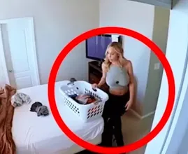 La femme de ménage ne savait pas qu'elle était filmée : ce que le propriétaire a filmé est choquant