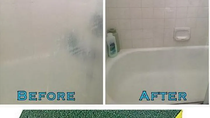 Möchtest du ein blitzeblankes Badezimmer? Vermenge dann Spülmittel mit DIESEM Wundermittel und deine Dusche wird strahlen!