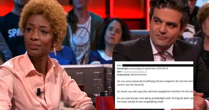 DIT zijn de dreigmails die Sylvana Simons en de politieke partij DENK binnenkrijgen.. Wat vind jij hiervan?