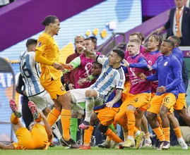 Onderzoek gestart naar wangedrag spelers Nederland en Argentinië