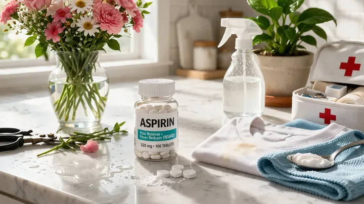 Aspirin hat mehr Verwendungszwecke im Haushalt, als die meisten Menschen ahnen