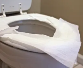Du legst öffentliche Toiletten mit WC-Papier aus? Aus diesem Grund bringt das nichts.