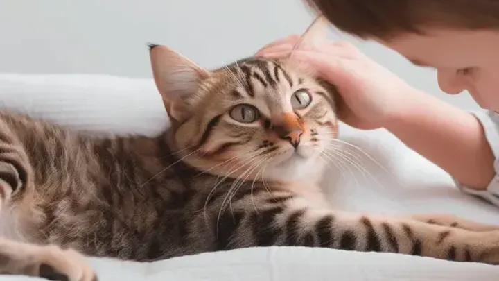 매일 밤 아기를 지키는 고양이 - 부모는 이 모습을 보고 눈물을 흘린다