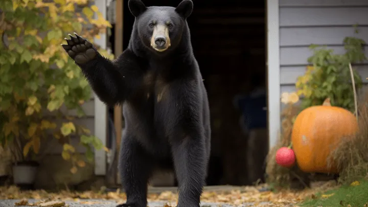 Bear Waves To Family Every Morning - One Day Dad Follows Him And Makes A Strange Discovery
