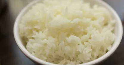 Rice in a restaurant tastes much better than rice at home and it has everything to do with water