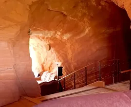 Man Builds a Stunning Cave House