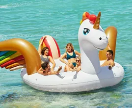 Lidl verkoopt gigantisch unicorn-badeiland en hij is nu in de uitverkoop!