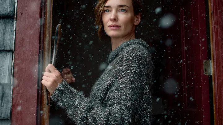 Ela abriga uma mulher idosa em uma tempestade de neve. No dia seguinte, um milionário aparece e tudo muda..