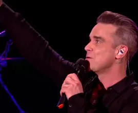 Robbie Williams klinkt in dit fragment als een rasechte Amsterdammer