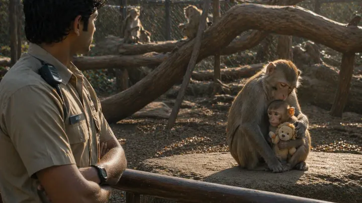 Este bebê macaco caiu em um recinto de leões - o que aconteceu em seguida fez com que todos prendessem a respiração