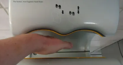 This is why hand dryers in public bathrooms are completely disgusting!