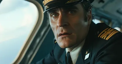 Le pilote aperçoit sa femme à bord de l'avion, mais remarque ensuite un détail déconcertant