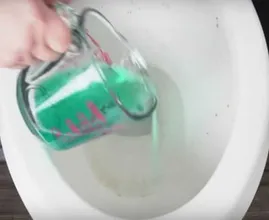 Coloque enxaguante bucal no vaso sanitário e surpreenda-se com o resultado