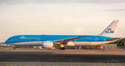 KLM schrapt vanaf begin middag alle vluchten door aankomende storm