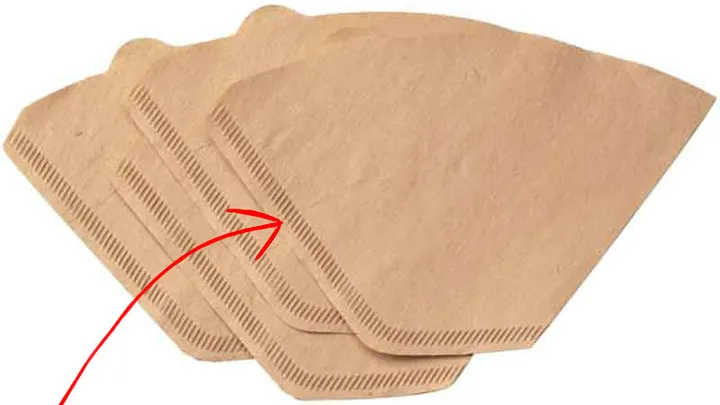 Der Rand am Kaffeefilter? Dafür solltest du den eigentlich verwenden, wusstest du das?