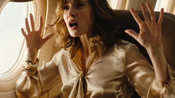 비행기에서 아내를 발견한 조종사가 당황스러운 세부 사항을 발견하다