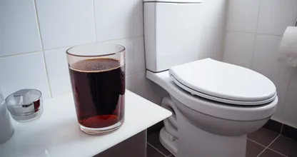Sie schüttet einen halben Liter Cola in die Toilette und dann passiert etwas Unglaubliches! Probier es aus!