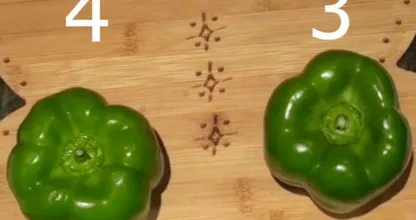 This is how you recognise a sweet bell pepper 