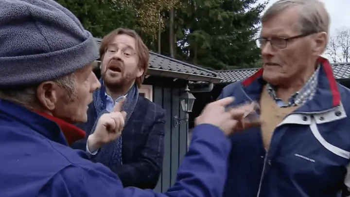 Veel commotie gisteren om 'wraakactie' van buurman in 'De Rijdende Rechter'