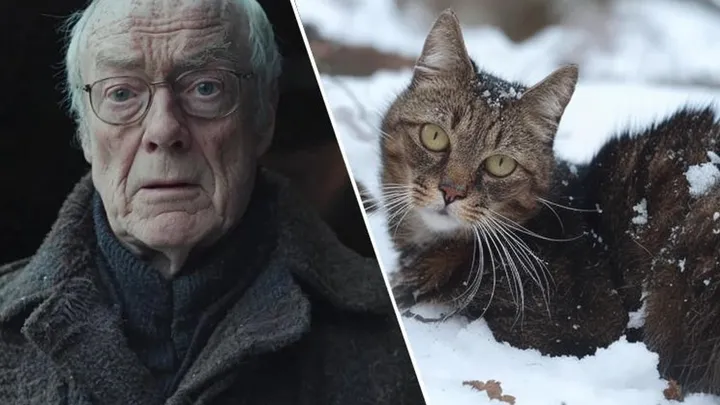Cat Found Freezing in the Snow - But What It Was Hiding Under its Belly Will Leave You Stunned!