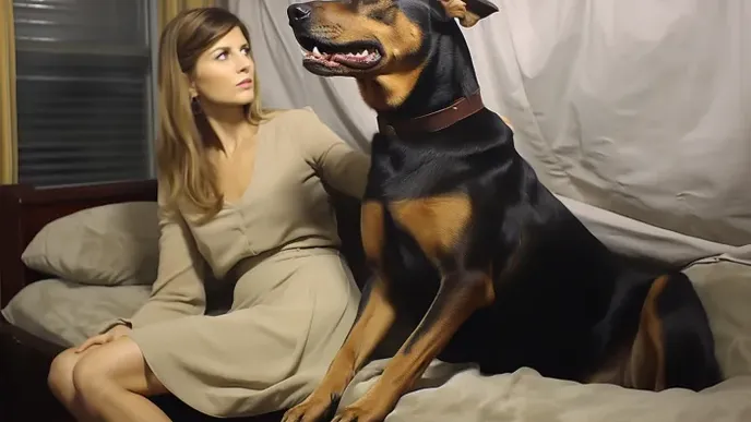 Dog Won’t Leave Woman Alone - When Husband Discovers Why, He Calls The Police