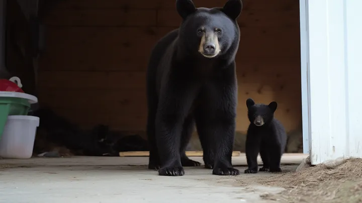 Bear Waves To Family Every Morning - One Day Dad Follows Him And Makes A Strange Discovery