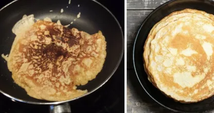 Missglücken deine Pfannkuchen auch so oft? Mit diesem praktischen Trick bestimmt nicht mehr! GENIAL!