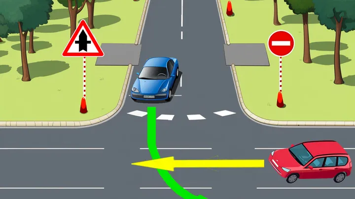 Which car has priority? Few people know the answer