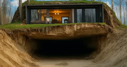 This Tunnel Under a House is More Than Just a Tunnel