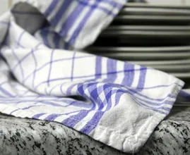 ¿Simplemente arrojas tus trapos de la cocina en la ropa normal? Entonces léelo