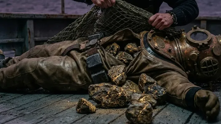 Un pescatore scopre l'oro sommerso in mare, ma un errore che spezza il cuore gli costa 4 milioni di dollari