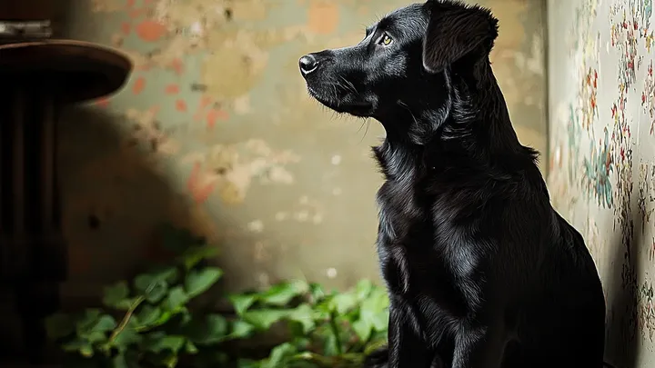 Hund starrt immer wieder auf die Wand - Nachbar ist entsetzt über die aufgedeckte Wahrheit
