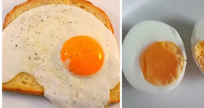 Was ist denn jetzt eigentlich gesünder, ein gekochtes Ei oder Spiegelei?