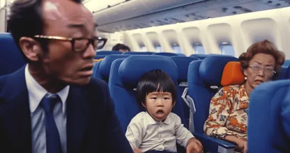 この男はもう十分だ！座席を蹴る子供とその母親にどのように教訓を与えたのかをご覧ください！