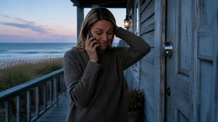Woman Finds The Locks Changed On Her Secluded Beach House—And The View Through The Glass Left Her Frozen. 