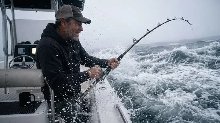 Un pescatore pensava di aver catturato uno squalo arancione — L'esperto impallidisce quando nota questo dettaglio