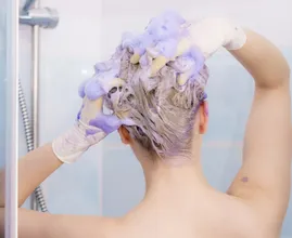 Grey hair turning lilac? Hairdressers keep purple shampoo to once or twice a week, and watch the clock