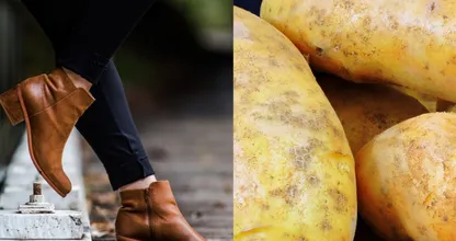 Dit is waarom je een aardappel in je schoen moet stoppen