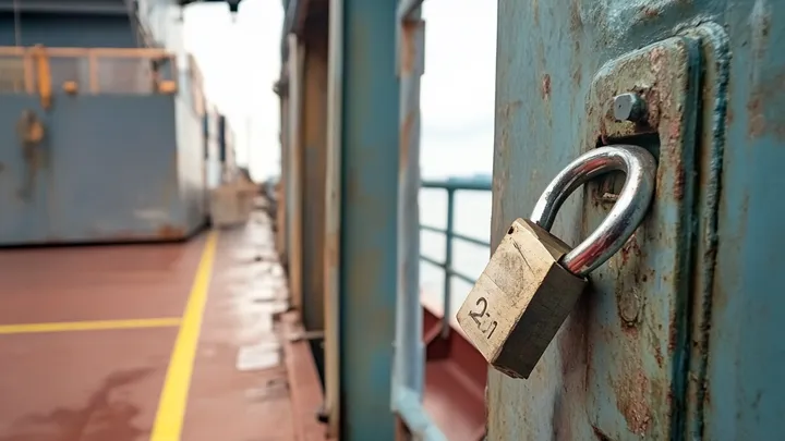 Το Λιμενικό Σώμα ανυψώνει κοντέινερ από τον πυθμένα του ωκεανού, μετά ρίχνουν μια ματιά στο εσωτερικό του