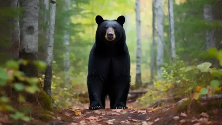 Urso acena para a família todas as manhãs - um dia, o pai faz uma descoberta chocante