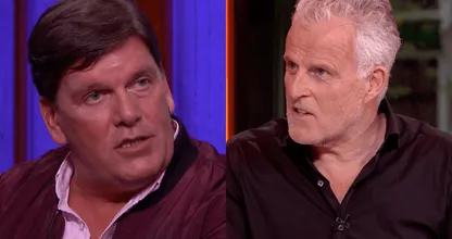 Frank Masmeijer loopt weg voor vragen Peter R. de Vries bij RTL Boulevard