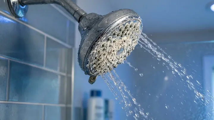 Ce produit de base de la cuisine nettoiera en profondeur votre pommeau de douche facilement - Découvrez comment...