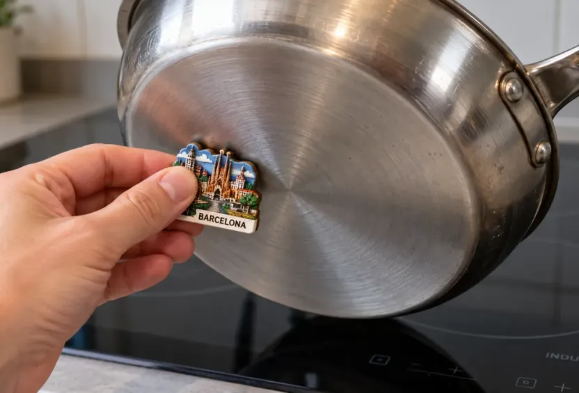 Zijn je oude pannen geschikt voor inductie? Doe deze test met een magneet en liniaal
