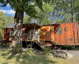 This Elderly Man Lives in an Abandoned Train Car – Take a look Inside