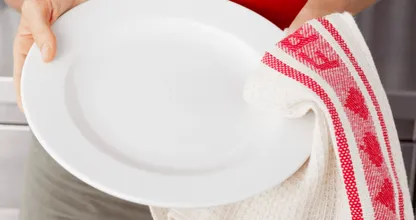 Nieuwe thee- of handdoek gekocht? Zo zorg je ervoor dat-ie wél goed afdroogt!