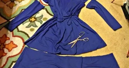 Goedkope kleding uit de kringloopwinkel? Kijk eens wat deze dame ermee doet! Zo gaaf dit!