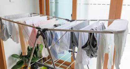This is why drying laundry indoors can make your home damp, according to experts