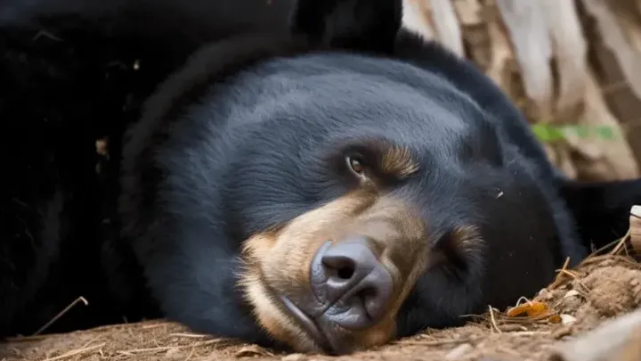 Urso acena para a família todas as manhãs - um dia, o pai faz uma descoberta chocante