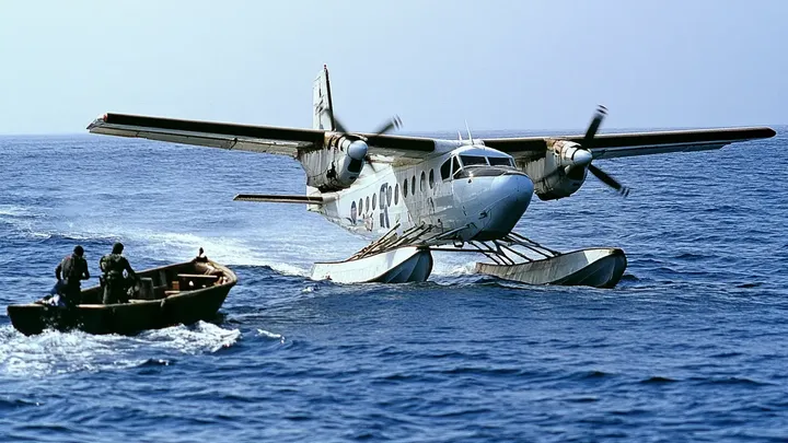 Un idrovolante effettua un atterraggio di emergenza nell'oceano e incontra i pirati: ma quello che i piloti fanno per sopravvivere li stupisce tutti!